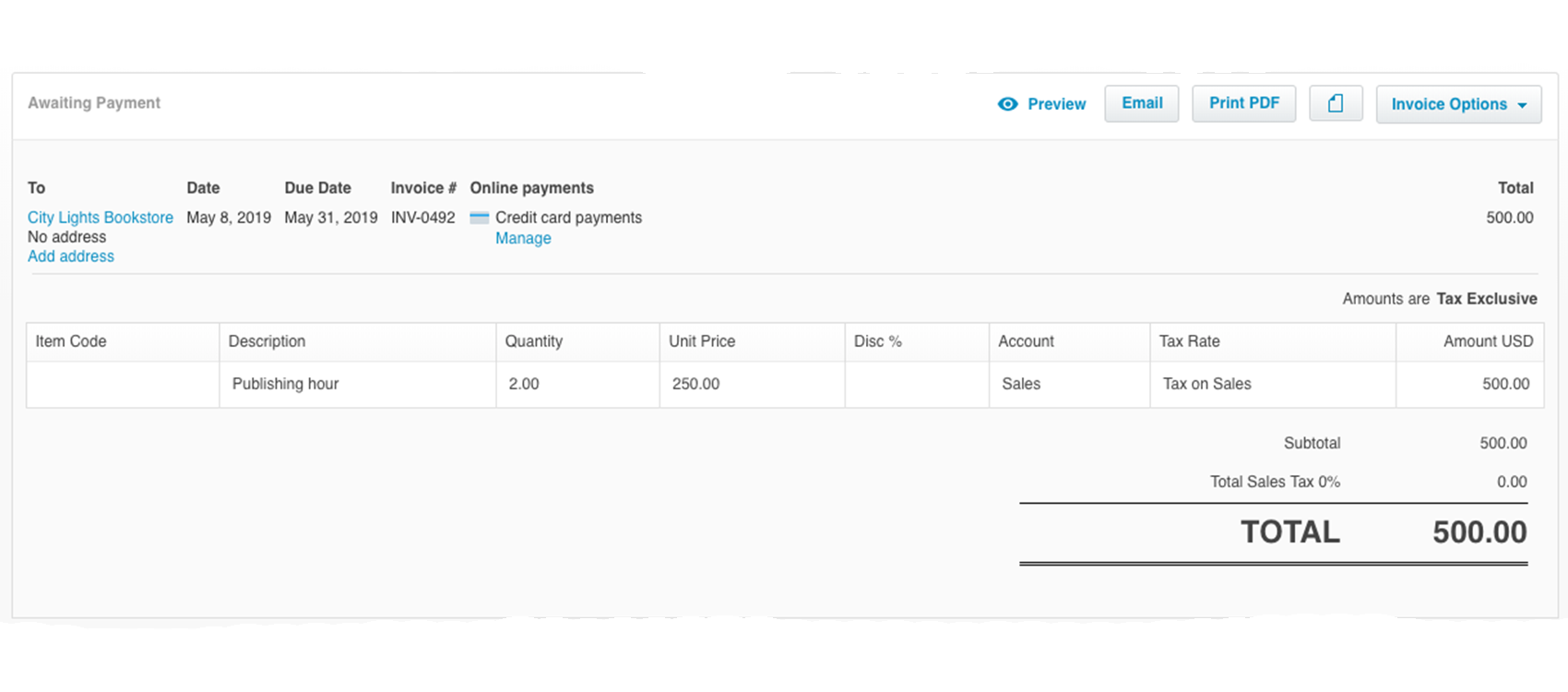 Automate Invoicing